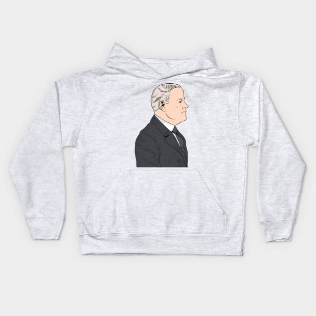 Herbert Hoover Kids Hoodie by TwoSeventy (270)